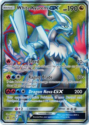 White Kyurem GX - SM141 - Pokemon Sun & Moon promo