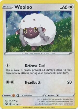 Wooloo - SWSH011 - Pokemon Sword & Shield promo