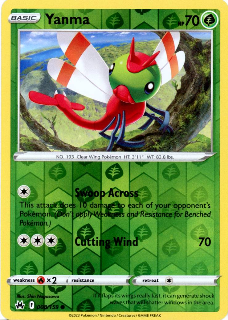 Yanma - 008/159 - Reverse