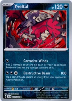 Yveltal - 035/064 - Reverse