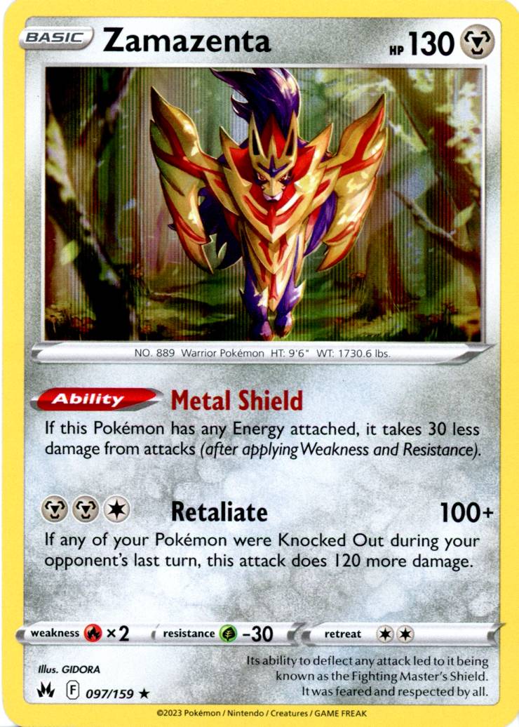 Zamazenta - 097/159 (Holo)