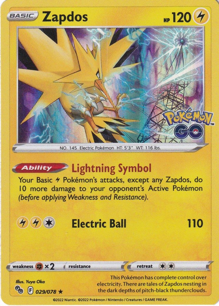 Zapdos - 29/078 (Holo)