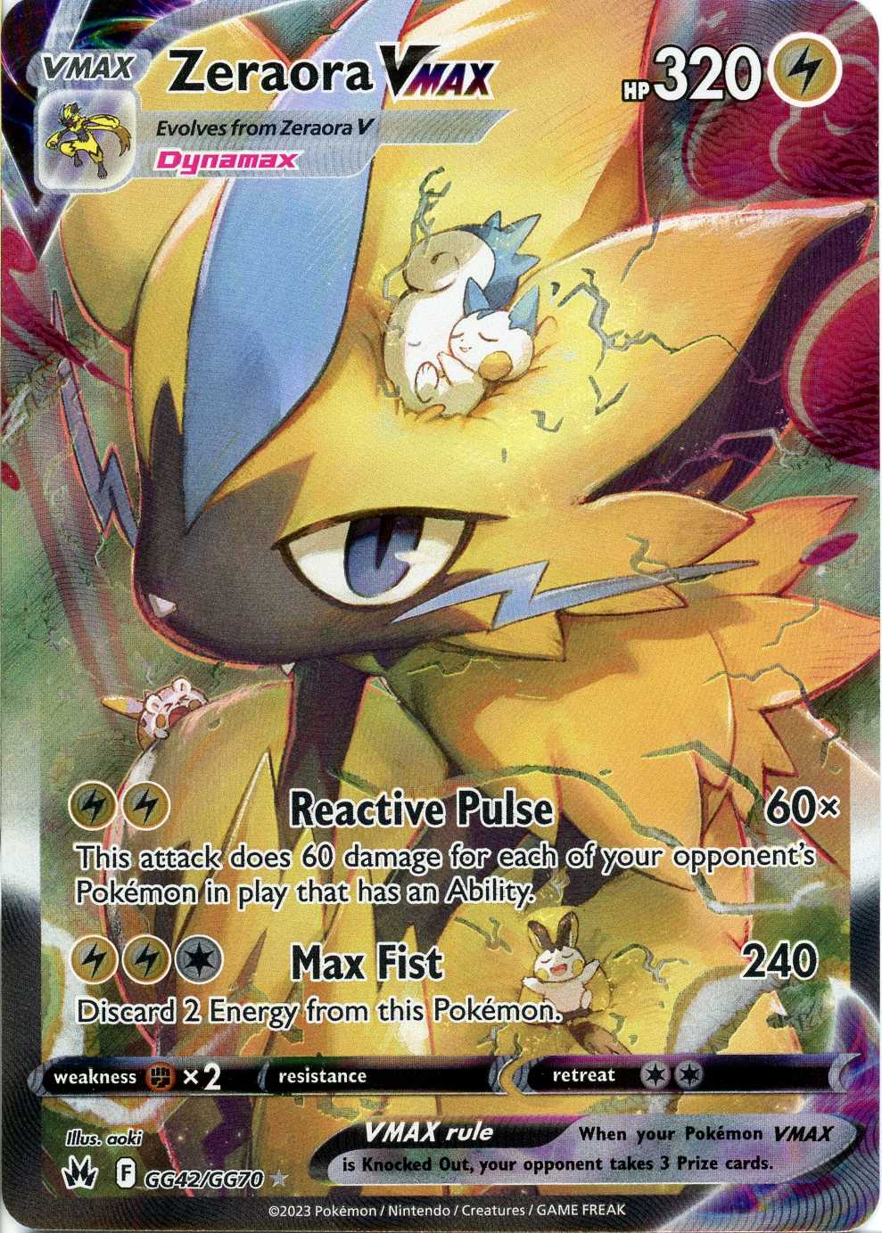 Zeraora VMAX - GG42/GG70