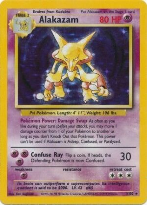 Alakazam - 1/102 (Holo)