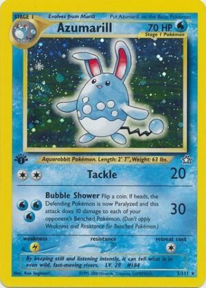 Azumarill - 2/111 - 1st Edition (Holo)