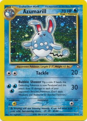 Azumarill - 2/111 (Holo)