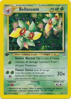 Bellossom - 3/111 - 1st Edition (Holo)