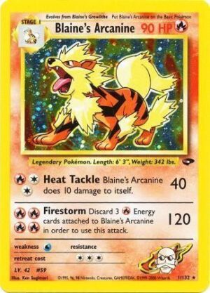 Blaine's Arcanine - 1/132 (Holo)