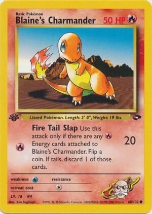 Blaine's Charmander - 60/132 - 1st Edition