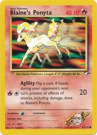 Blaine's Ponyta - 63/132