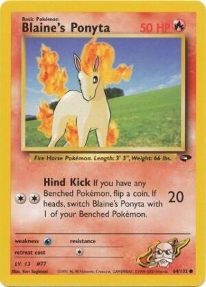 Blaine's Ponyta - 64/132