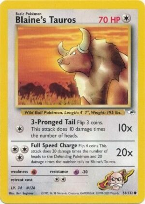 Blaine's Tauros - 64/132