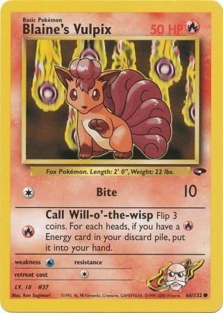 Blaine's Vulpix - 66/132
