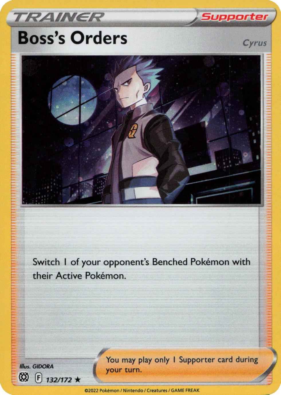 Boss’s Orders – 132/172 – Cosmos Holo