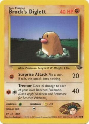 Brock's Diglett - 67/132