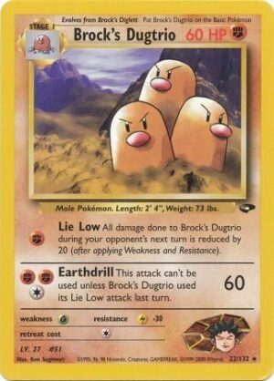 Brock's Dugtrio - 22/132
