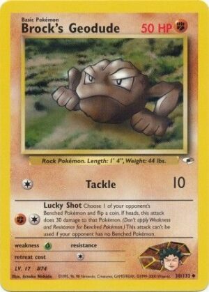 Brock's Geodude - 38/132