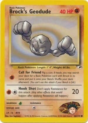 Brock's Geodude - 66/132