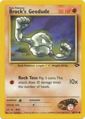 Brock's Geodude - 68/132