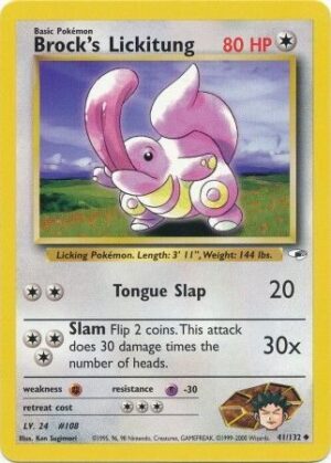 Brock's Lickitung - 41/132
