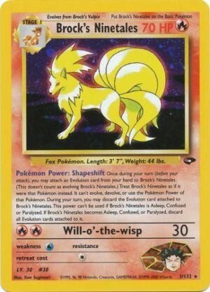 Brock's Ninetales - 3/132 (Holo)