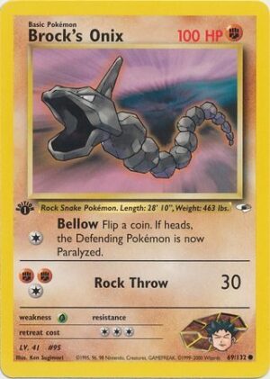 Brock's Onix - 69/132 - 1st Edition