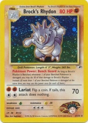 Brock's Rhydon - 2/132 (Holo)