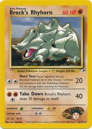 Brock's Rhyhorn - 22/132
