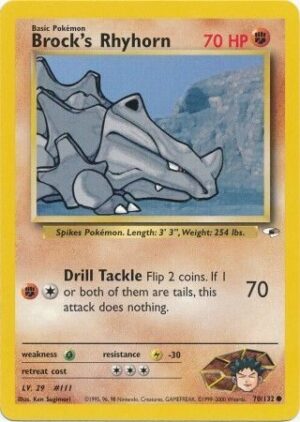 Brock's Rhyhorn - 70/132