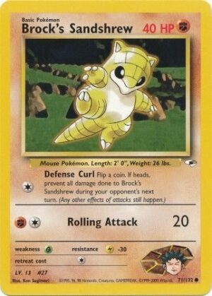 Brock's Sandshrew - 71/132