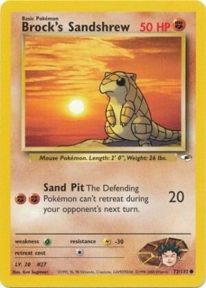 Brock's Sandshrew - 72/132