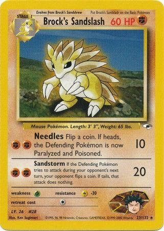 Brock's Sandslash - 23/132