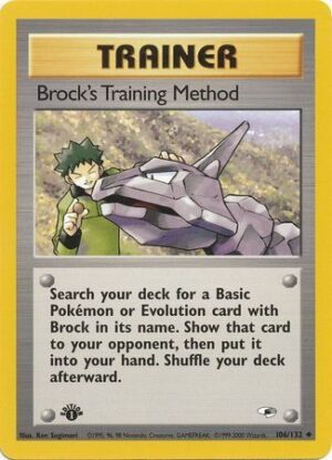 Brock's Training Method - 106/132 - 1st Edition