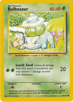 Bulbasaur - 44/102 - 4th Print