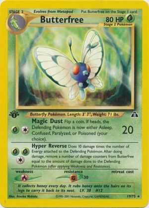 Butterfree - 19/75 - 1st Edition