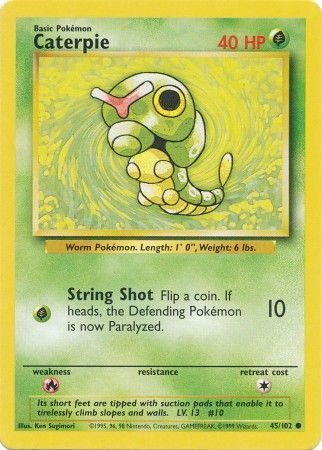 Caterpie - 45/102