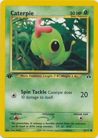 Caterpie - 53/75 - 1st Edition
