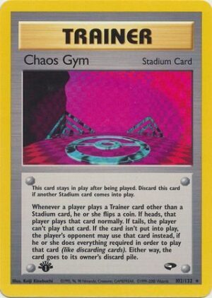 Chaos Gym - 102/132 - 1st Edition