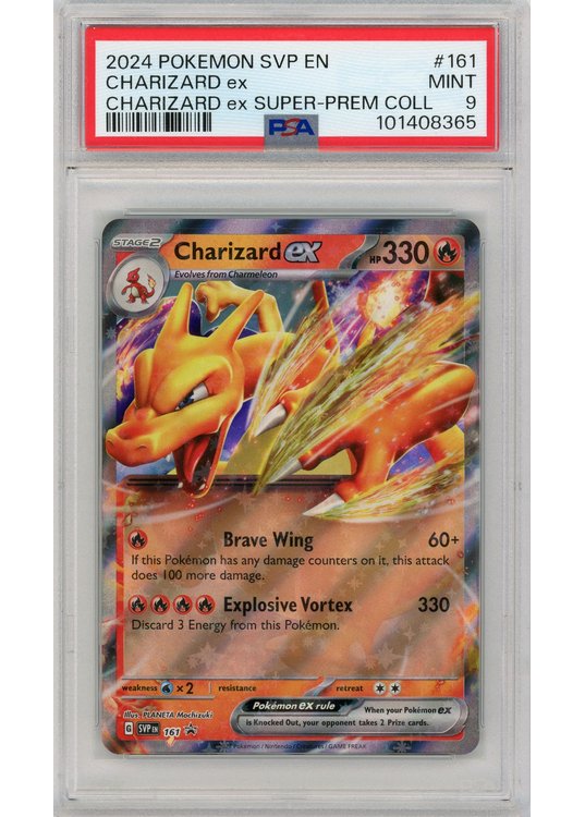 Charizard ex SVP161 PSA 9
