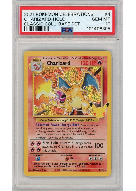 Charizard – Classic Collection 4/102 PSA 10