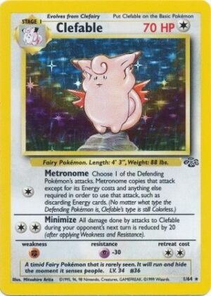 Clefable - 1/64 (Holo)