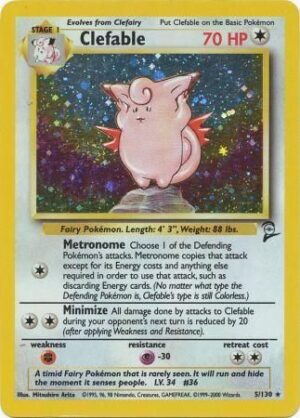 Clefable - 5/130 (Holo)