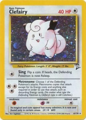Clefairy - 6/130 (Holo)