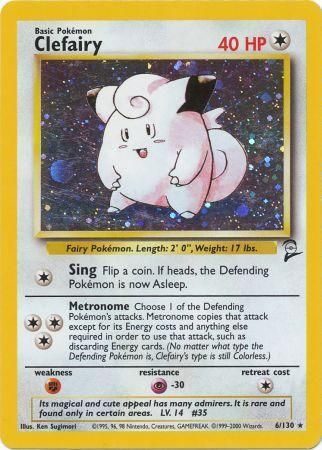 Clefairy - 6/130 (Holo)