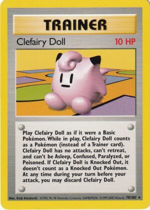 Clefairy Doll - 70/102 - 4th Print