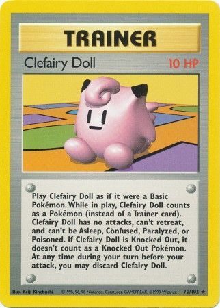 Clefairy Doll - 70/102