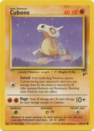 Cubone - 70/130