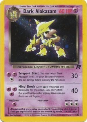 Dark Alakazam - 1/82 (Holo)
