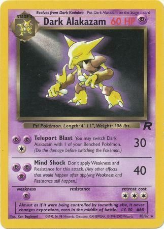 Dark Alakazam - 18/82
