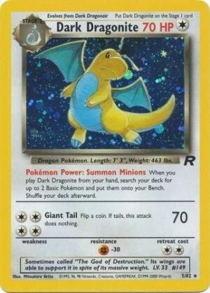 Dark Dragonite - 5/82 (Holo)